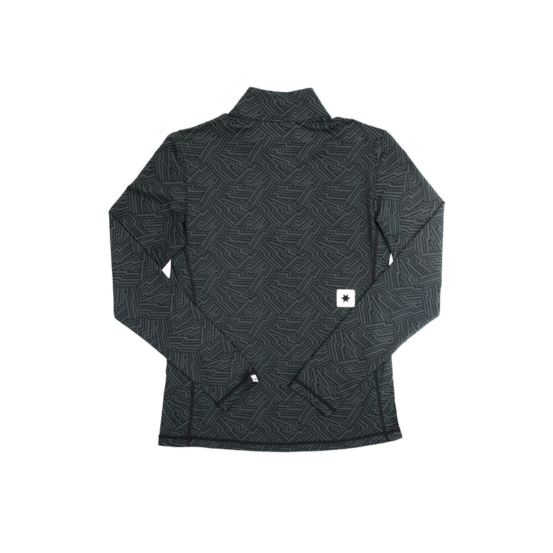 Saysky Reflective Pace 1/2 Zip Long Sleeve Schwarz Reflective Lightning 1050 OWRLS21C1050