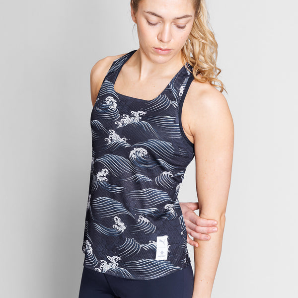 Saysky Puma x Saysky Singlet Blau Waves 1013 526957 0016