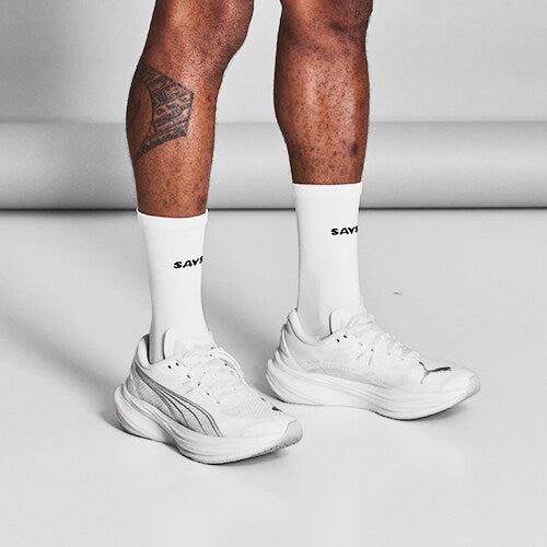 Saysky Combat High Socks Weiß 101 XUASO101C101