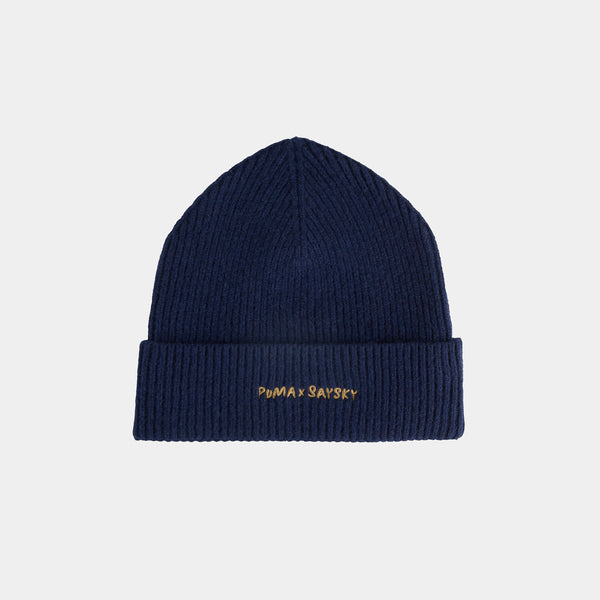 Saysky Puma x Saysky Merino Beanie Blau 201 026615 01