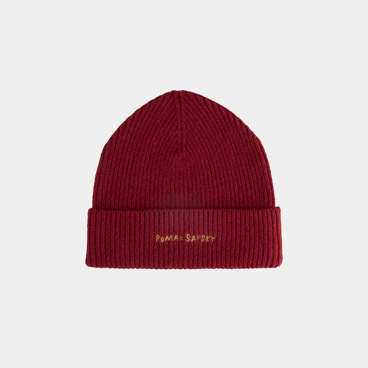 Saysky Puma x Saysky Merino Beanie Rot 509 026615 02