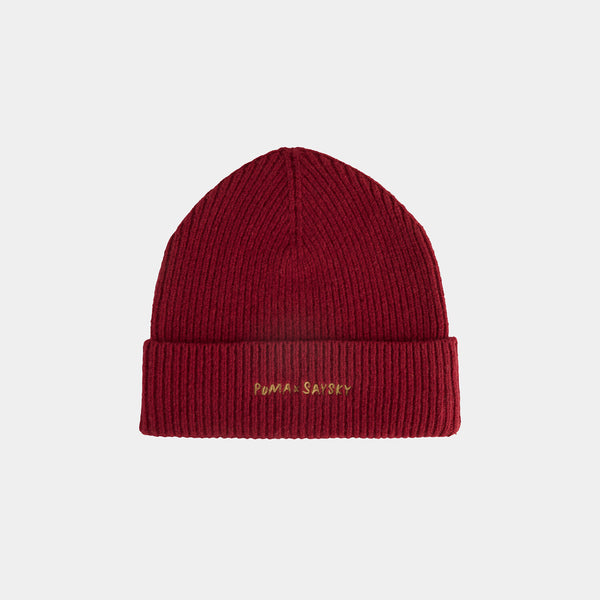Saysky Puma x Saysky Merino Beanie Rot 509 026615 02
