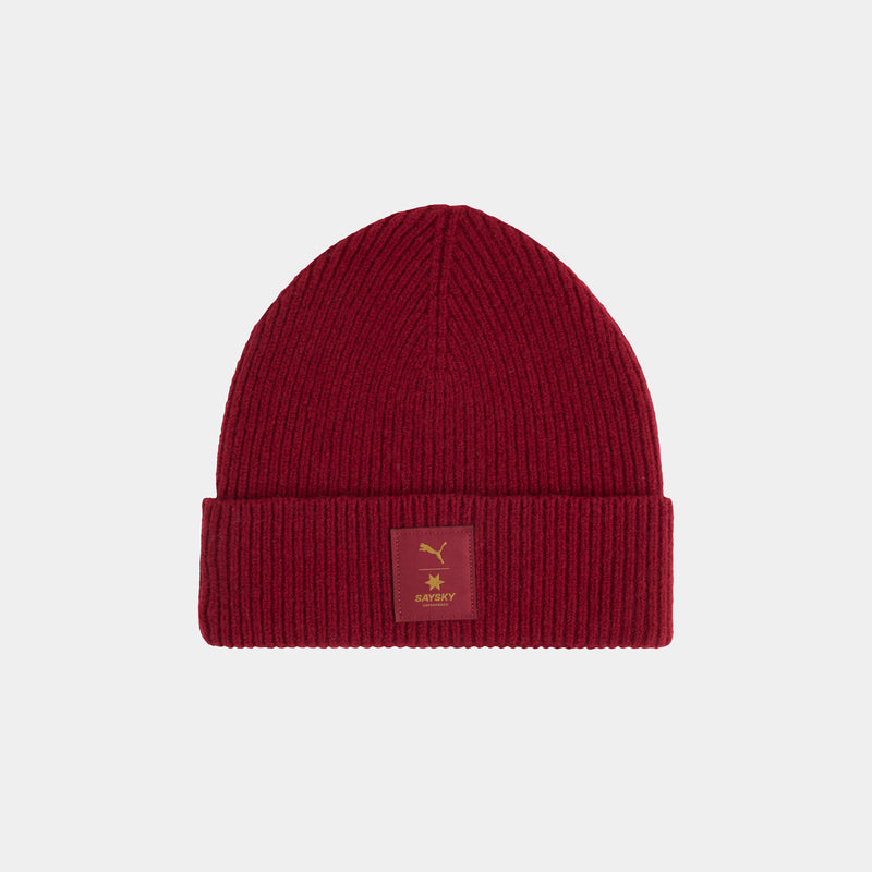 Saysky Puma x Saysky Merino Beanie Rot 509 026615 02