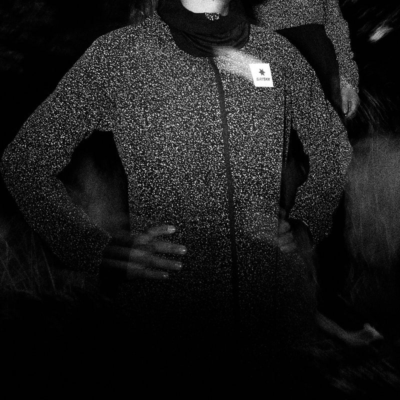 Saysky Reflective Universe Pace Jacket Schwarz 901 MMRJA23C901