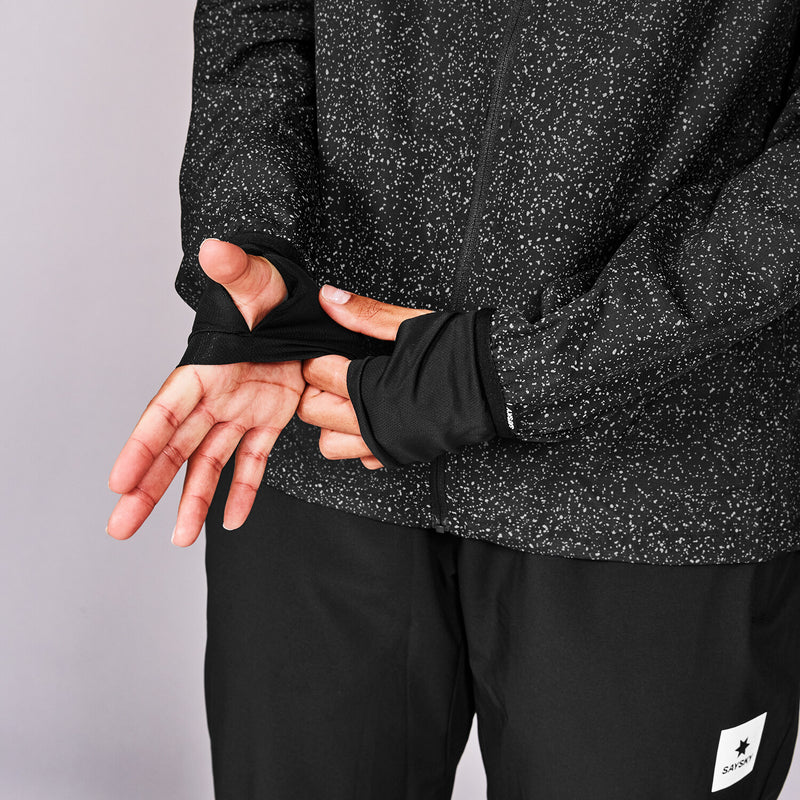 Saysky Reflective Universe Pace Jacket Schwarz 901 MWRJA22C901