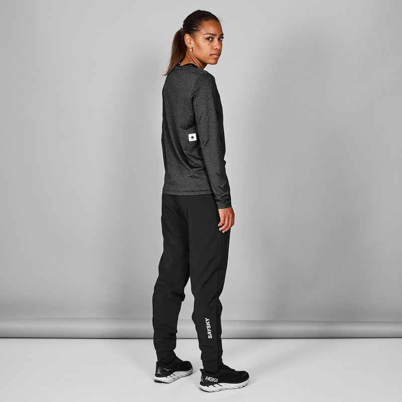 Saysky Reflective Universe Pace Longsleeve Schwarz 901 MWRLS20C901