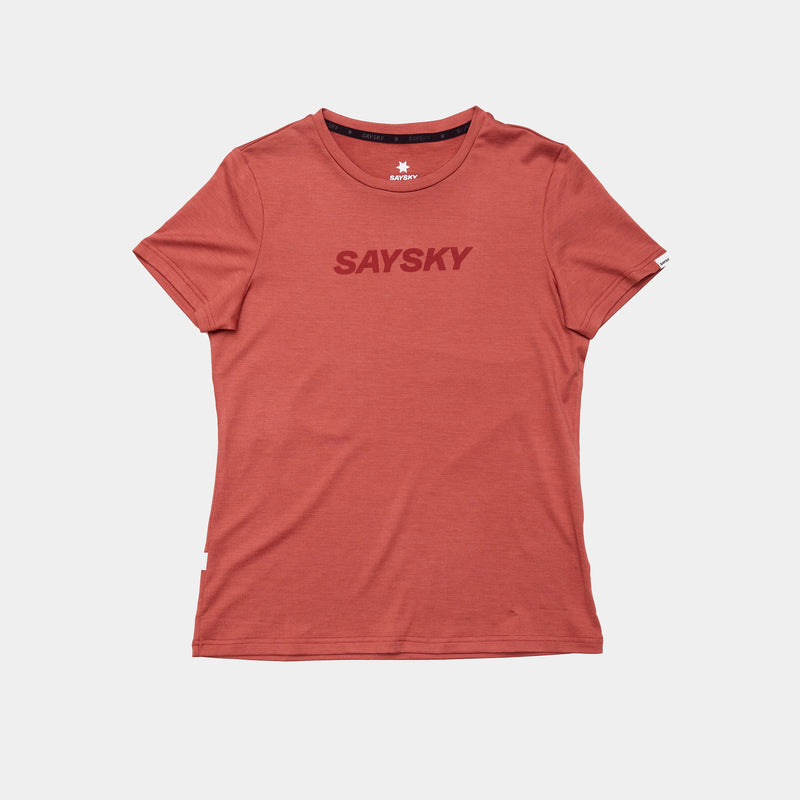 Saysky Logo Pace T-Shirt Rot 5006 NWRSS20C5006