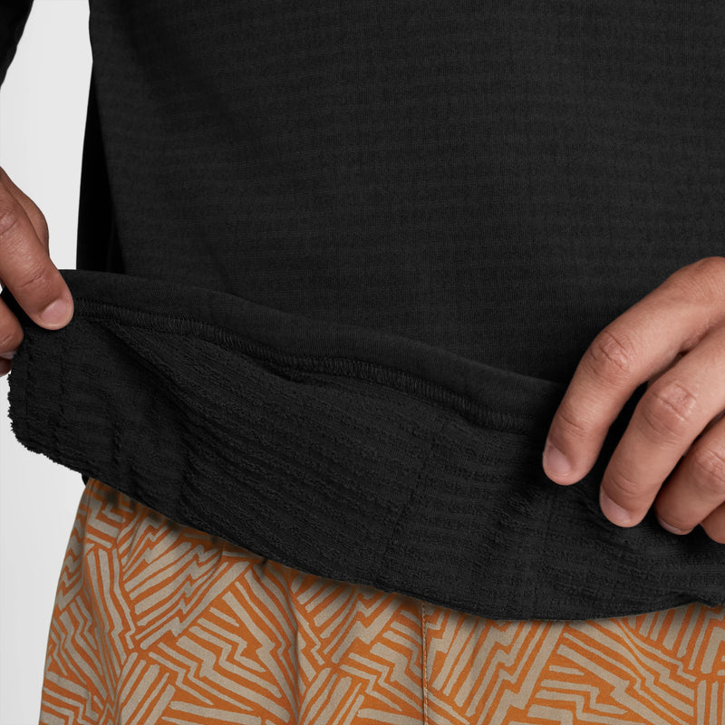 Saysky Blaze Half Zip Light Fleece Schwarz 9001 KMRFL03C9001