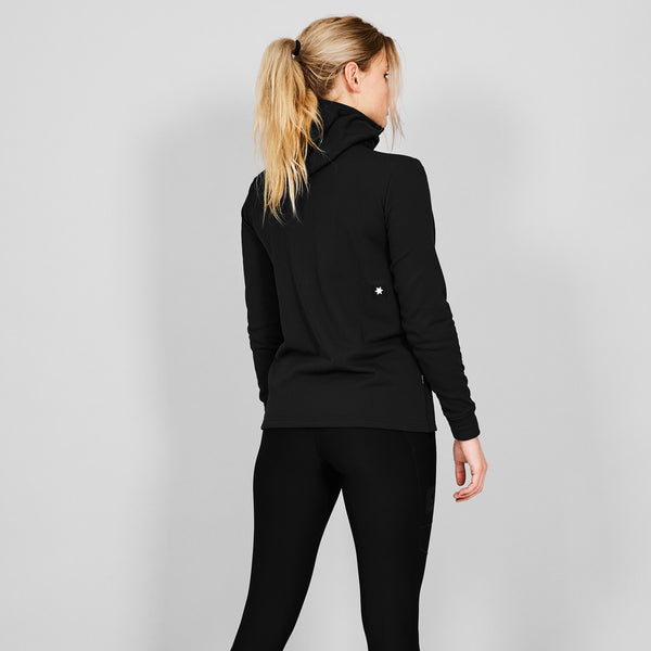 Saysky Combat Half Zip Fleece Hoodie Schwarz 901 NWRHO30C901