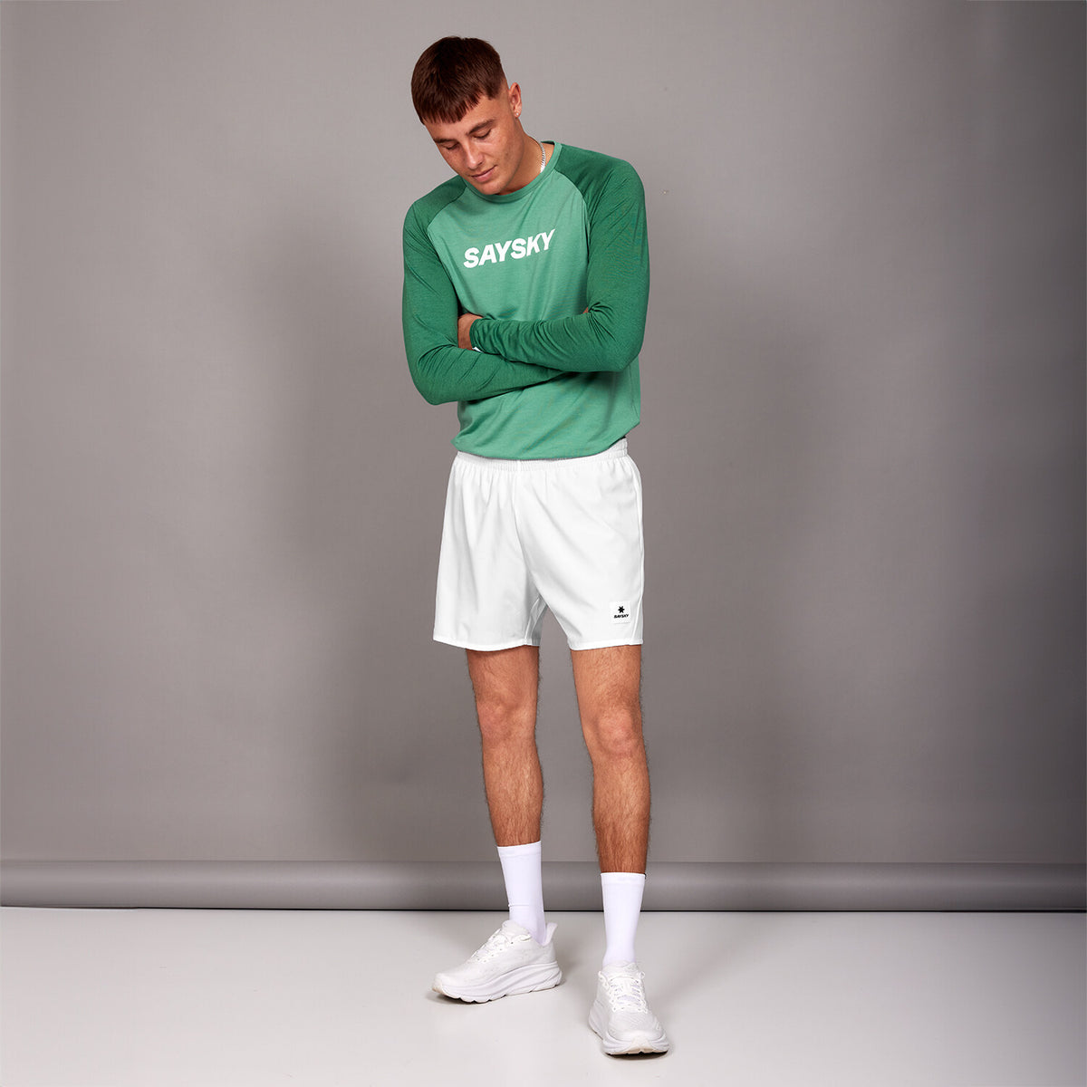 Saysky Pace Shorts 5'' Weiß 101 SM40003