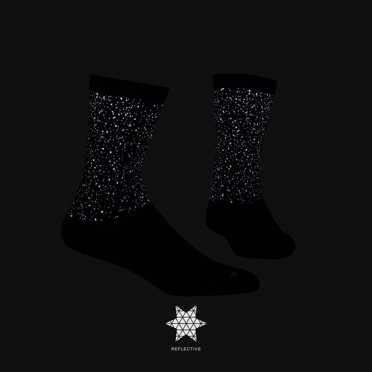 Saysky Combat Reflective High Socks Schwarz 901 SA80006