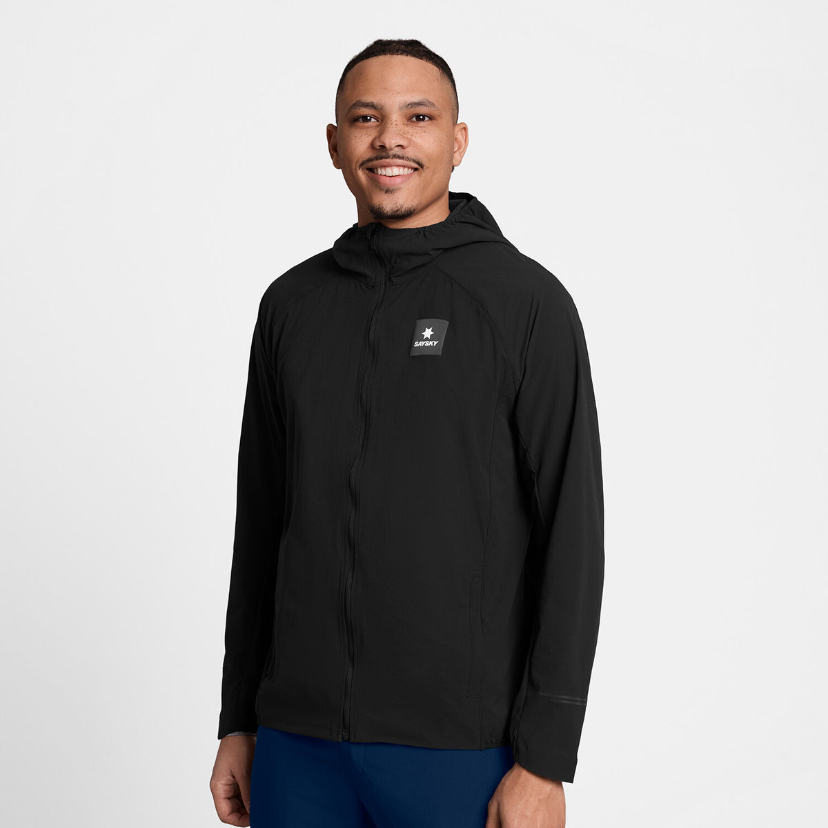 Saysky Clean Pace Flex Hooded Jacket Schwarz 901 SM10001
