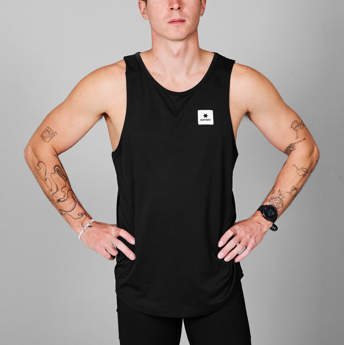 Saysky Combat Pro Singlet Schwarz 901 SM30002