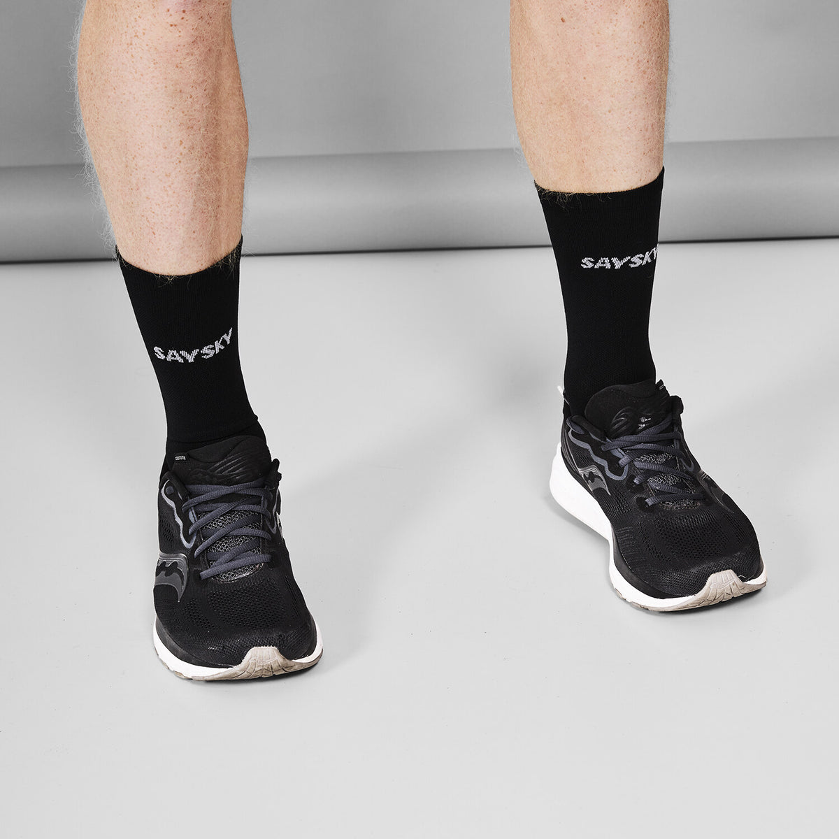 Saysky Combat High Socks Schwarz 901 SA80001