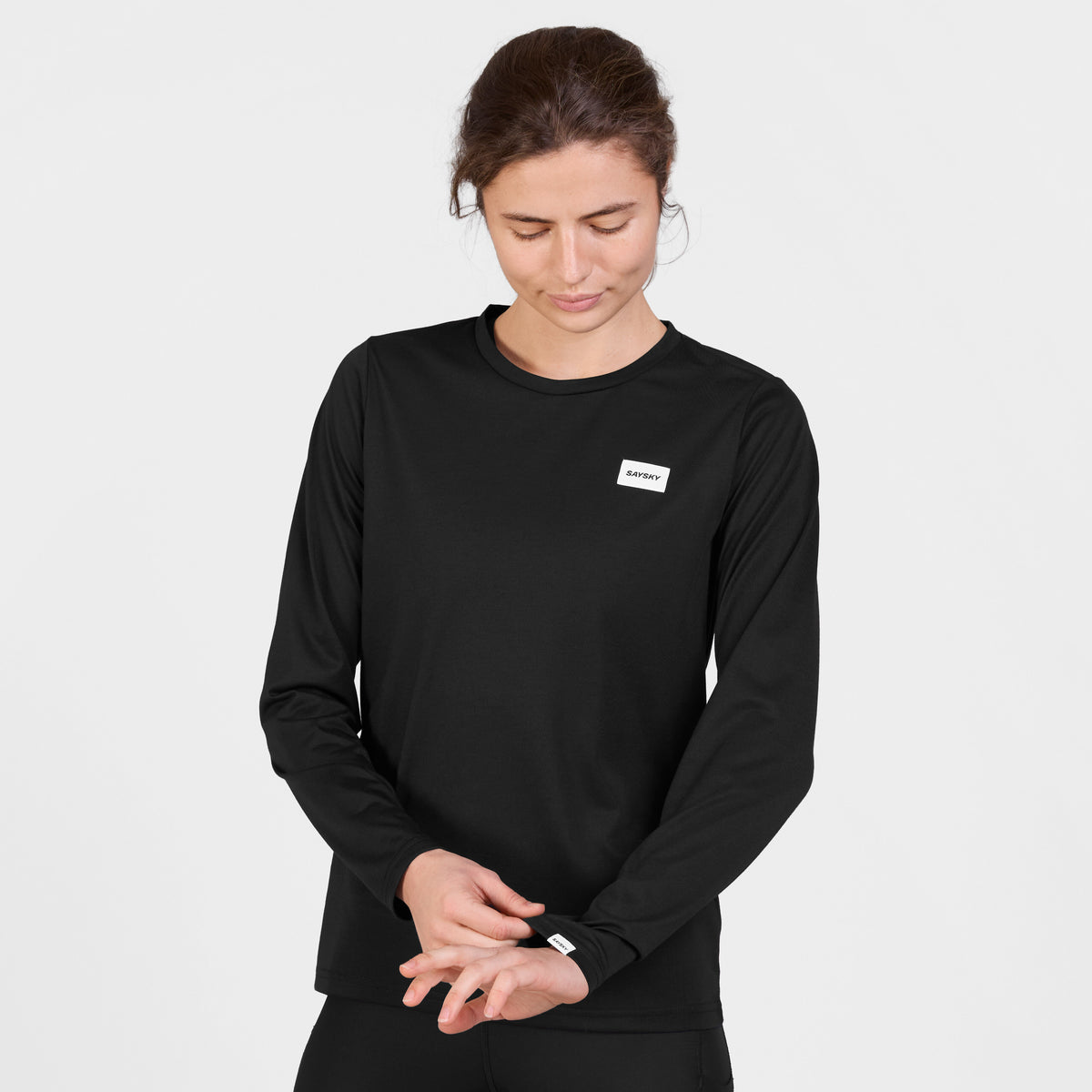Saysky Clean Motion Long Sleeve Schwarz 901 SW20001