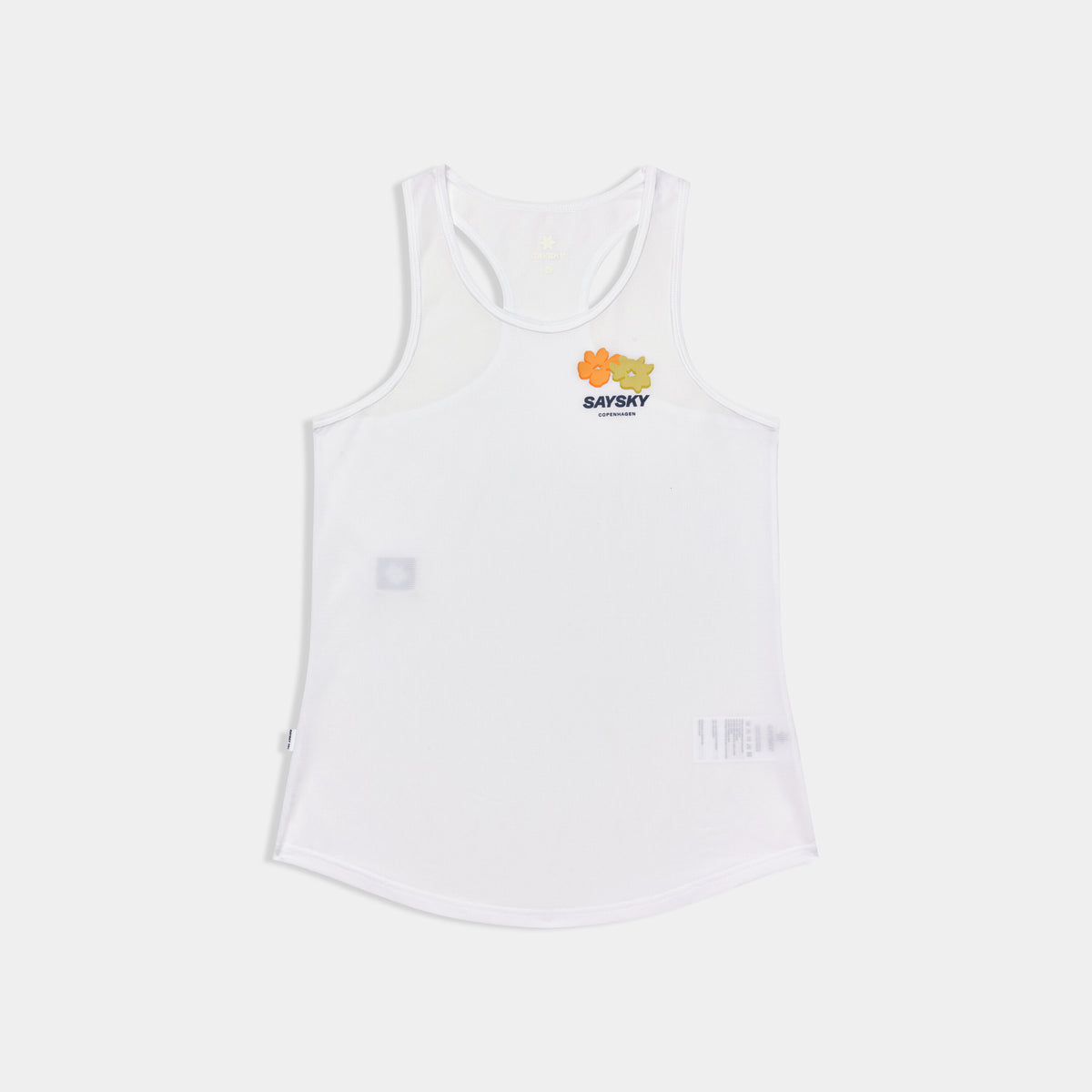 Saysky Flower Combat Singlet Weiß 101 SW30013