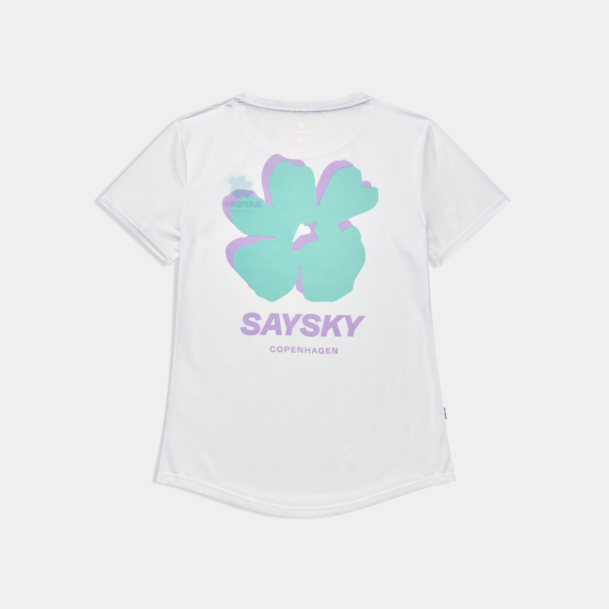 Saysky Flower Combat T-Shirt Weiß 101 SW25009