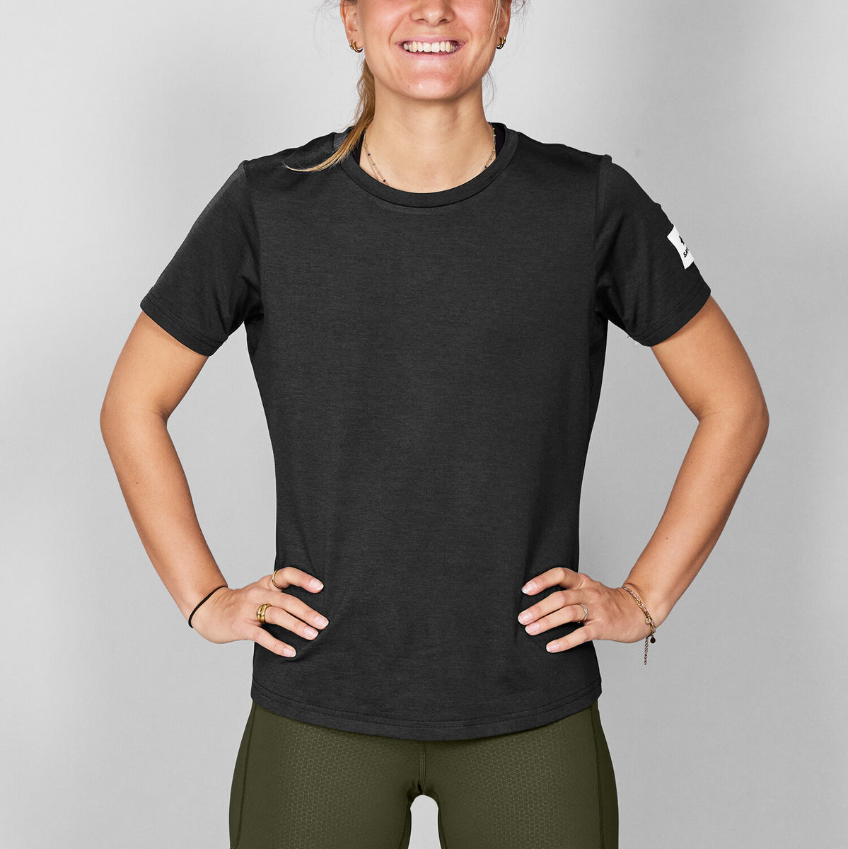 Saysky Clean Pace T-shirt Schwarz 9001 SW25002