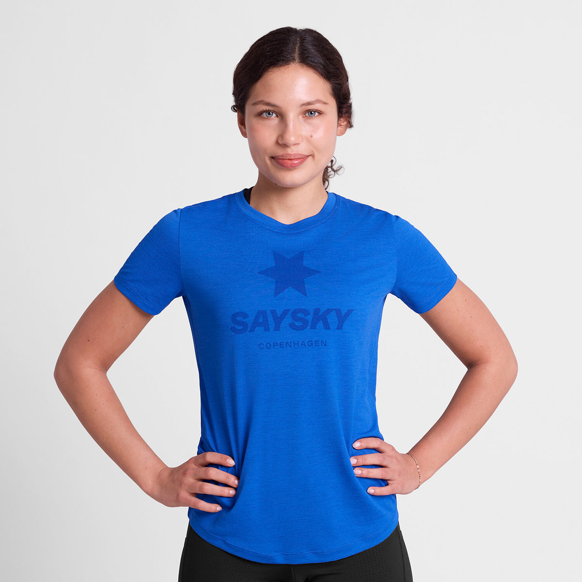 Saysky Logo Combat Pro T-shirt Blau 2017 SW25005