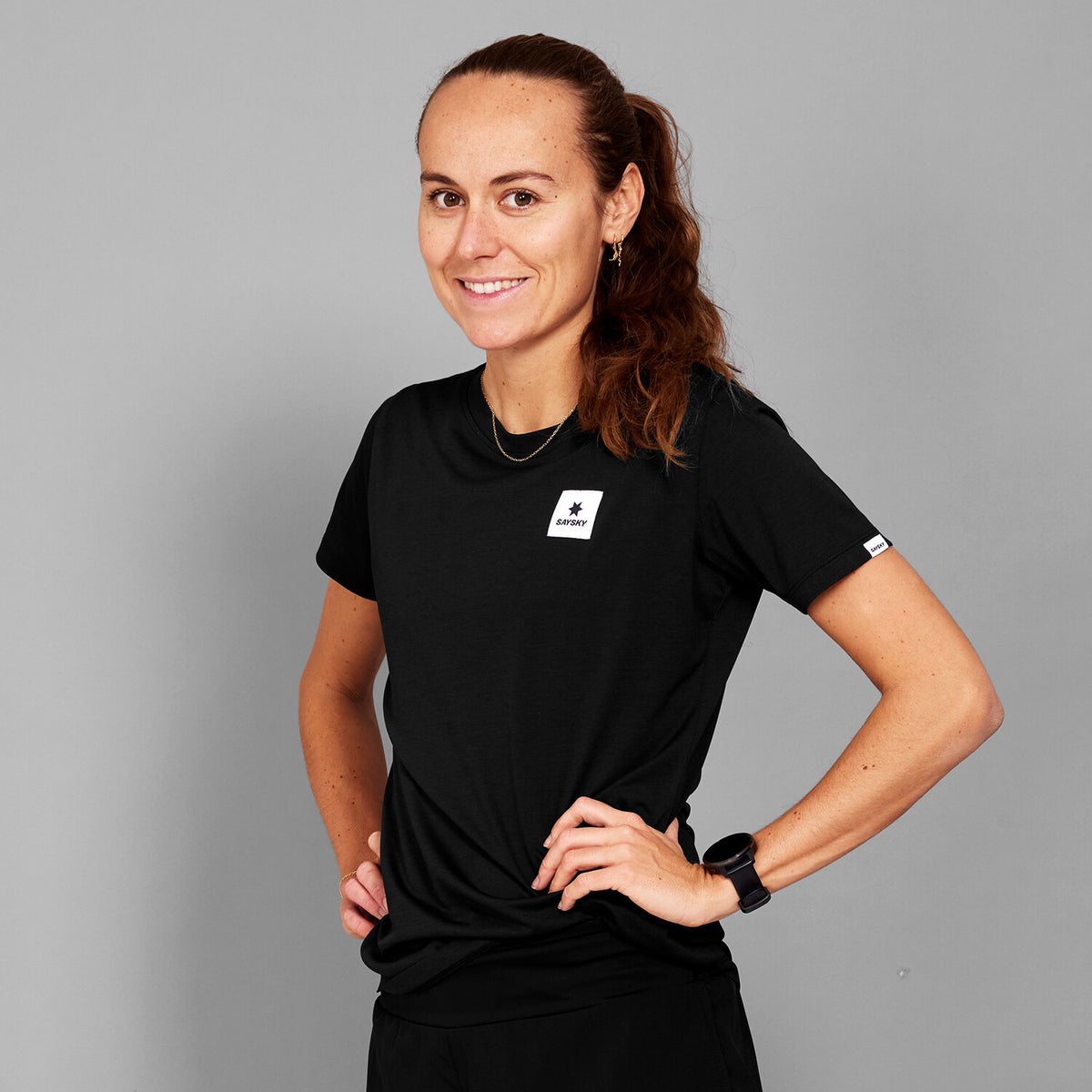 Saysky Clean Combat Pro T-shirt Schwarz 901 SW25004