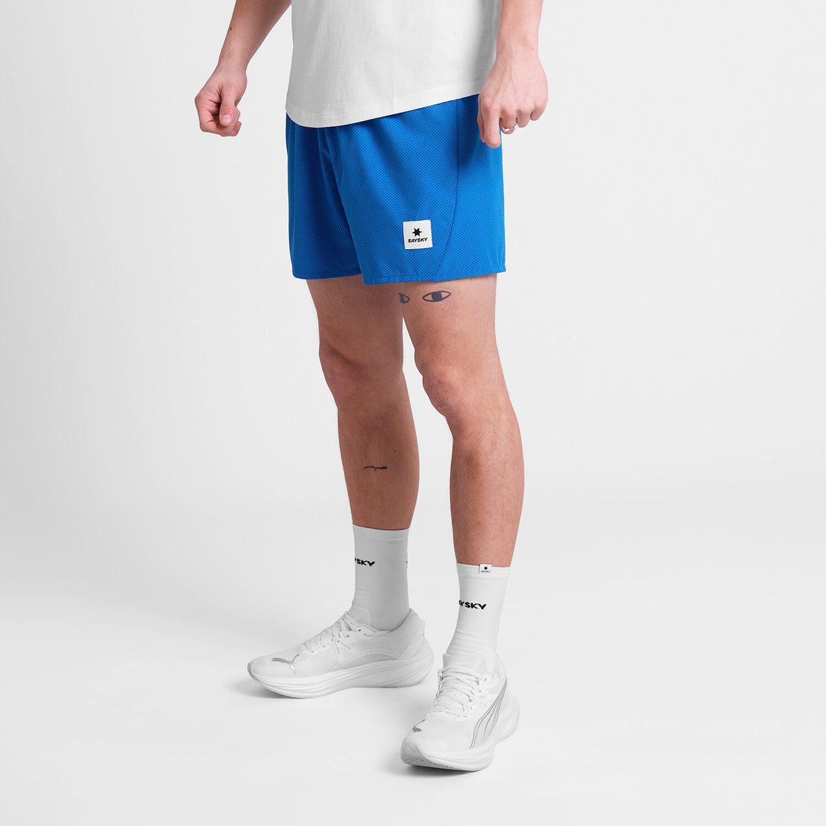 Saysky Zig Zag Pace Shorts 5'' Blau Zig Zag 1063 SM40014