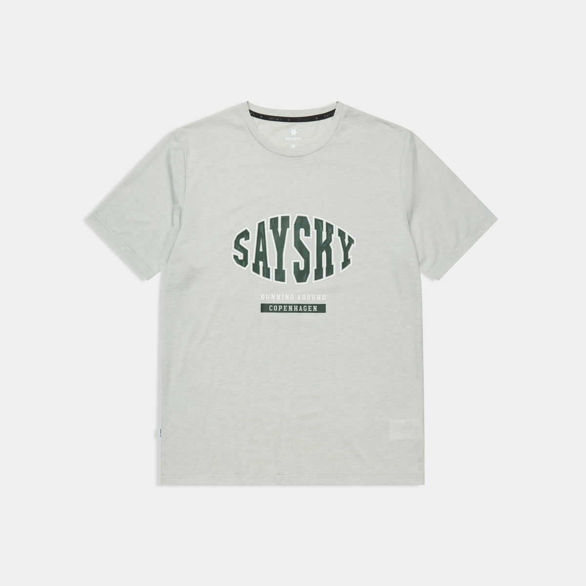 Saysky Statement Motion T-shirt Grau 6008 SM25025
