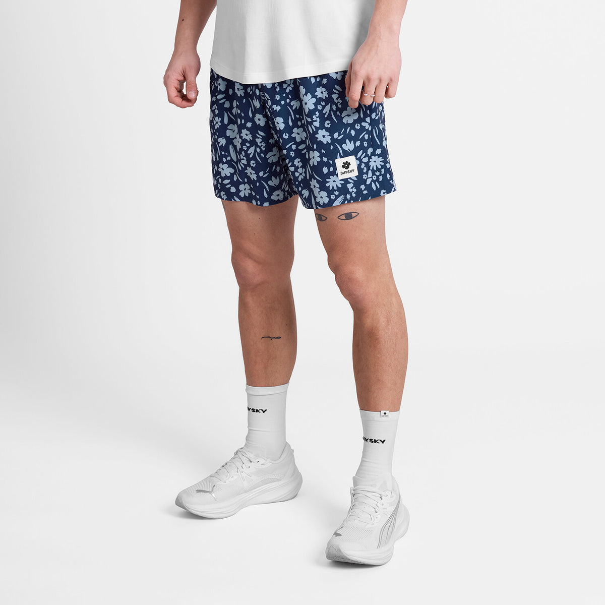 Saysky Flower Pace Shorts 5'' Blau Flower 1065 SM40011