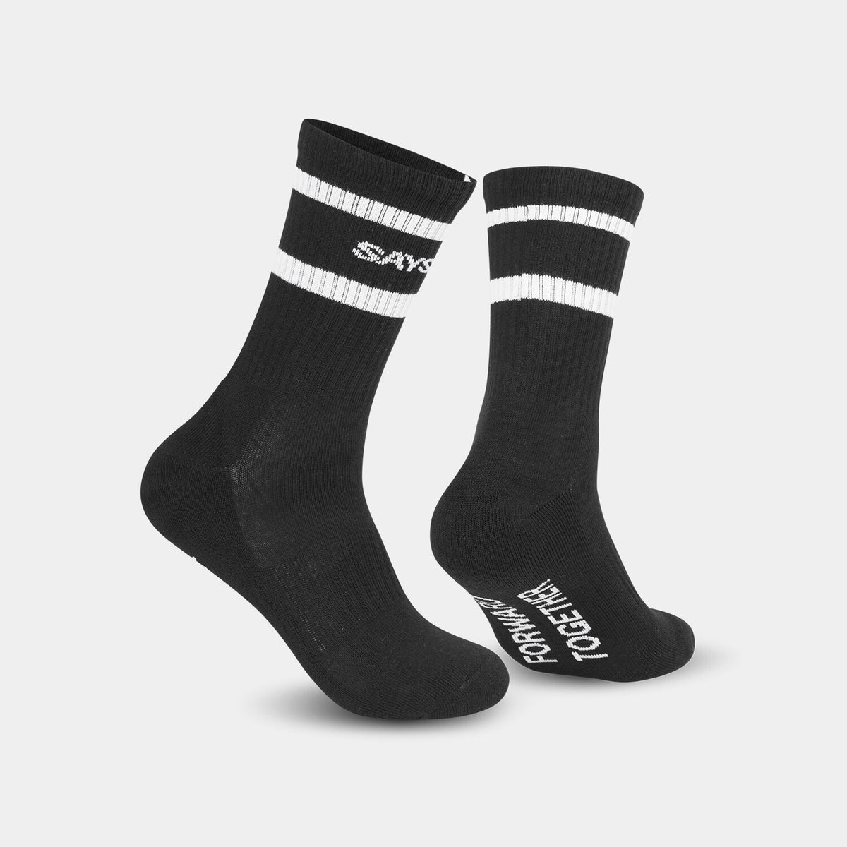 Saysky Everyday Crew Socks Schwarz 901 SA80018