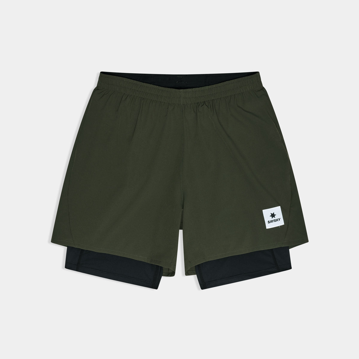 Saysky 2 in 1 Pace Shorts 5'' Grün 301 SM40002