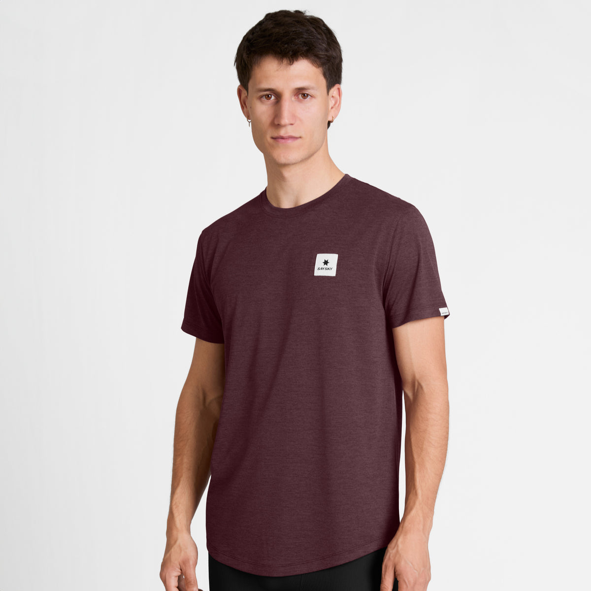 Saysky Clean Combat Pro T-Shirt Burgunderrot 5011 SM25004