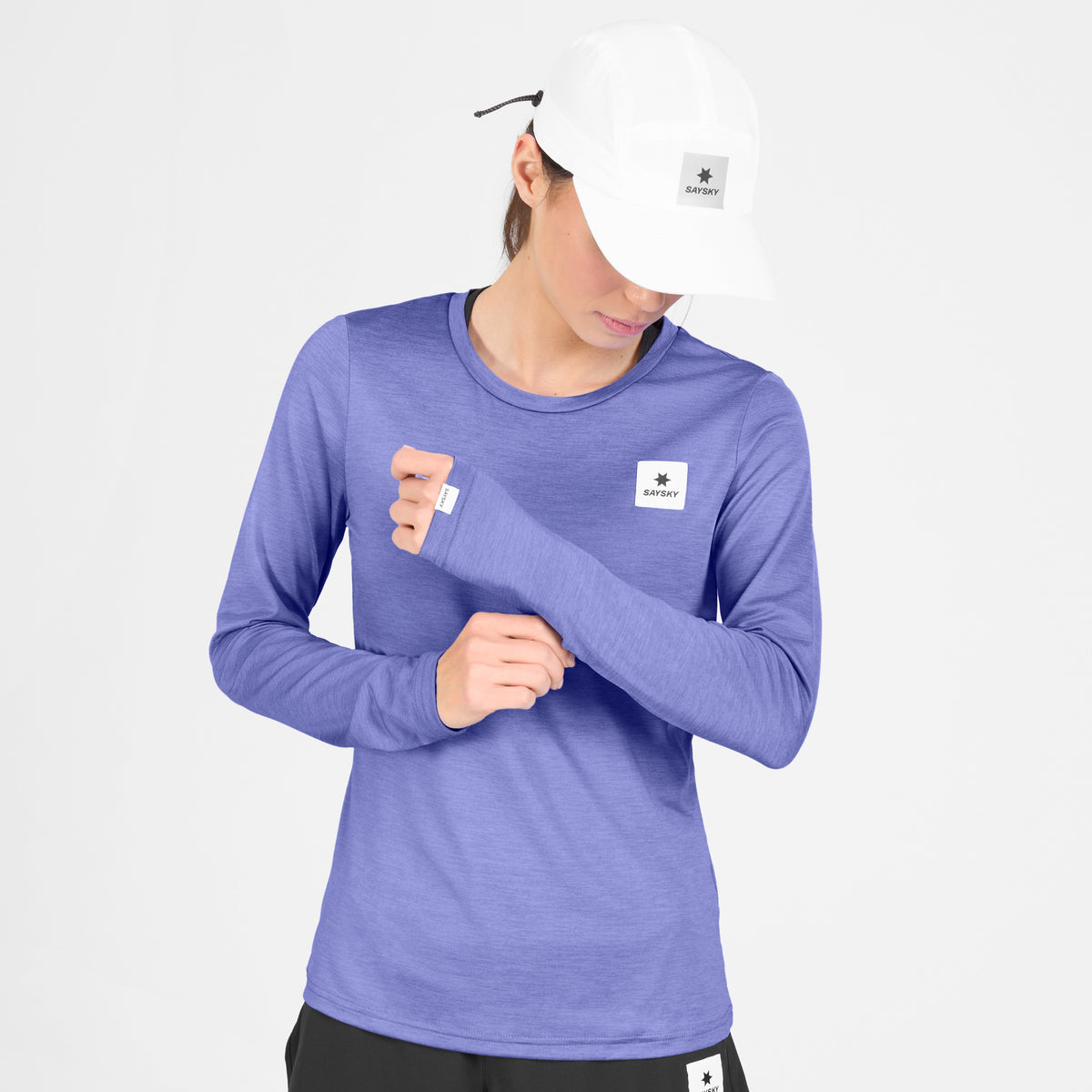 Saysky Clean Pace Long Sleeve Lila 7013 SW20003