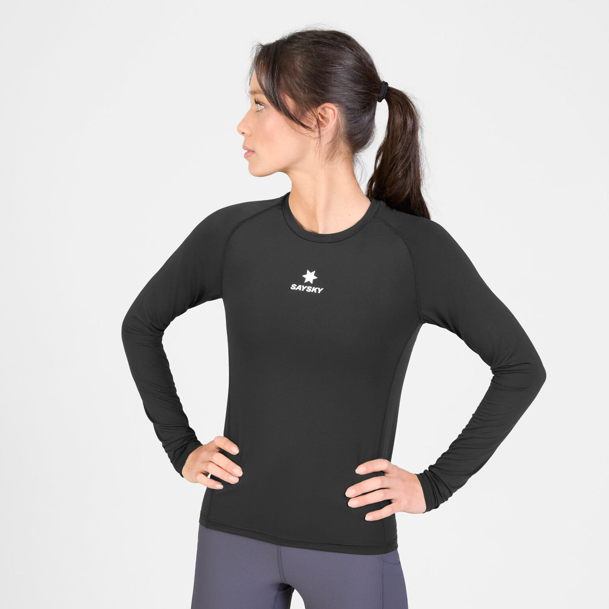 Saysky Combat Tech Long Sleeve Schwarz 901 SW20008