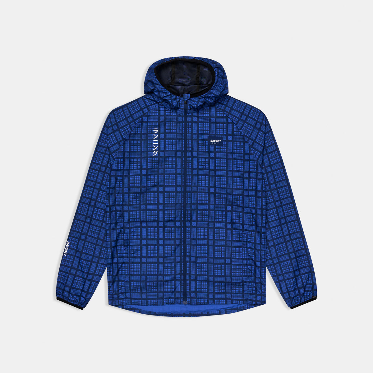 Saysky Pace Jacket Blau Checker 1077 SM10019
