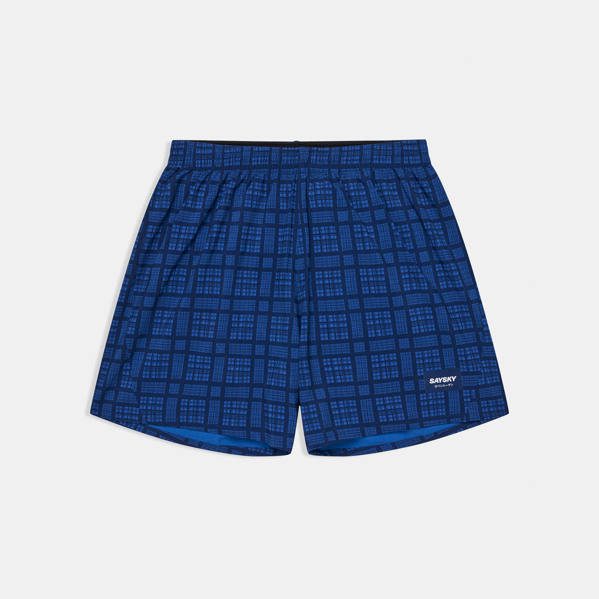Saysky Pace Shorts 5'' Blau Checker 1077 SM40017