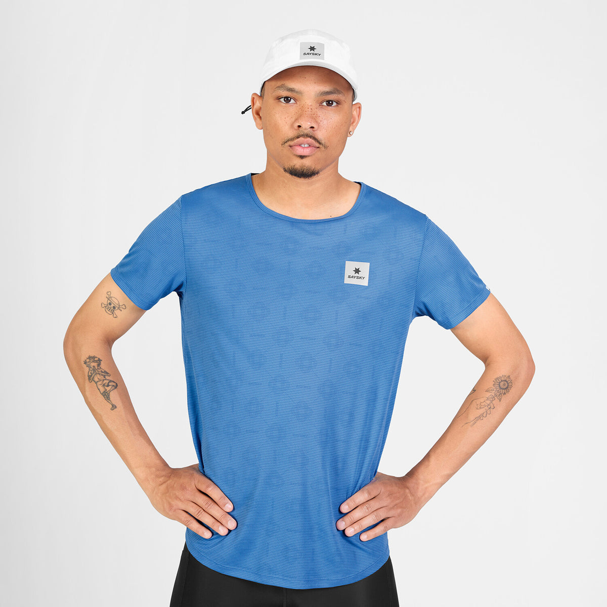 Saysky Reactive Flow T-shirt Blau Couture 1075 SM25036