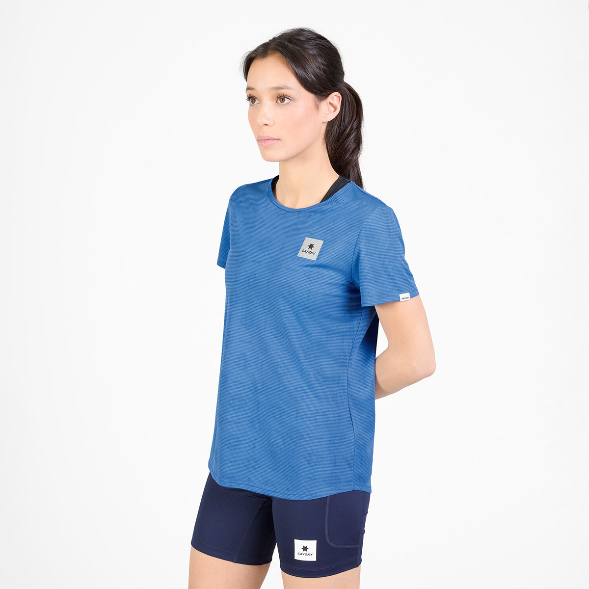 Saysky Reactive Flow T-shirt Blau Couture 1075 SW25019