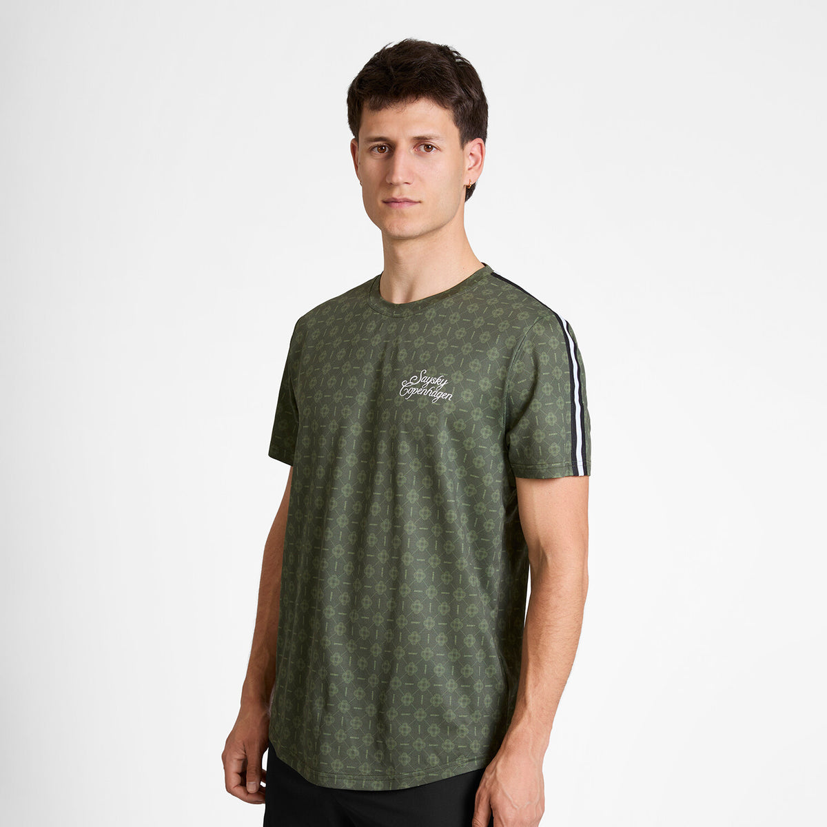Saysky Couture Combat T-shirt Grün Couture 1079 SM25032