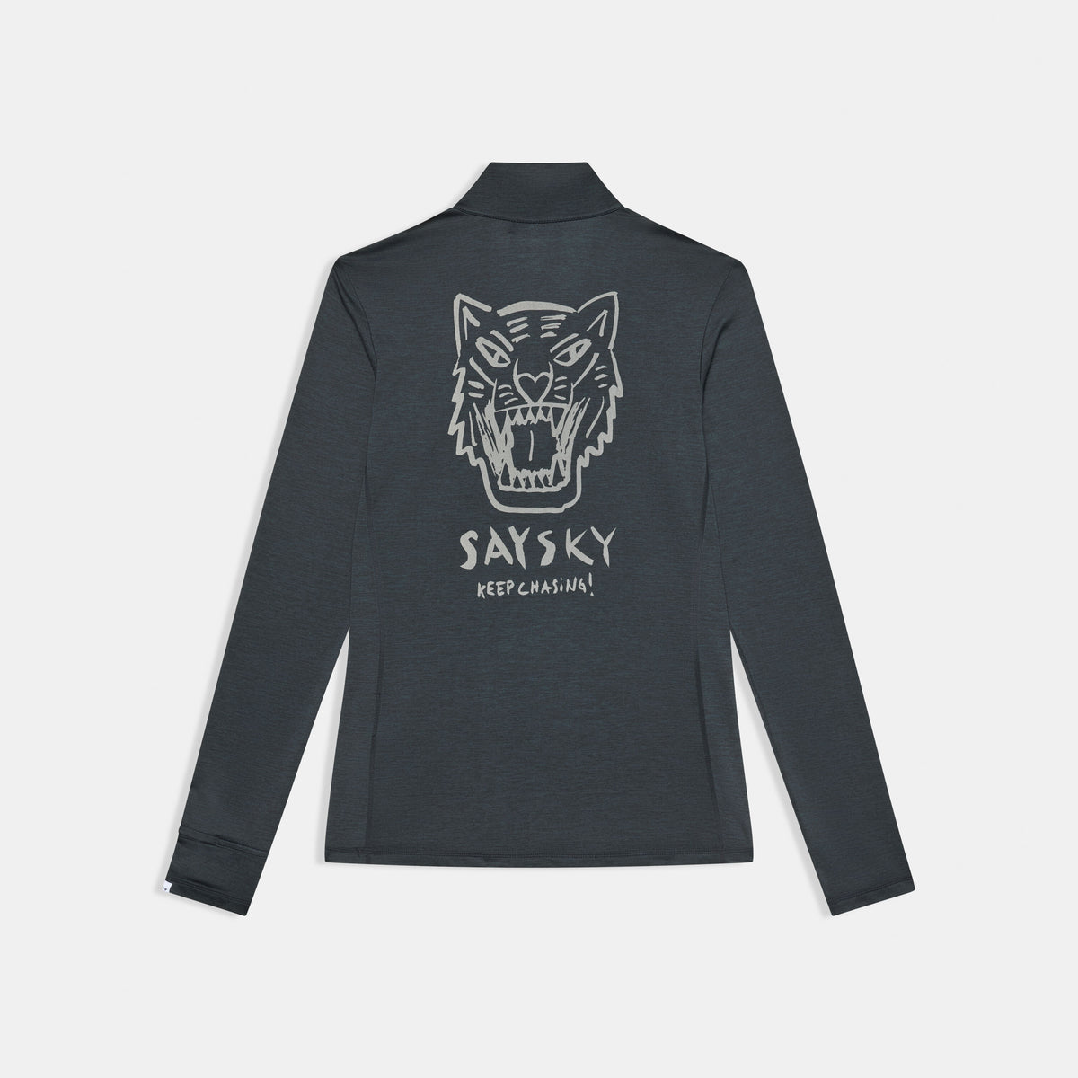 Saysky Tiger Pace Half Zip Long Sleeve Schwarz 9001 SW20009
