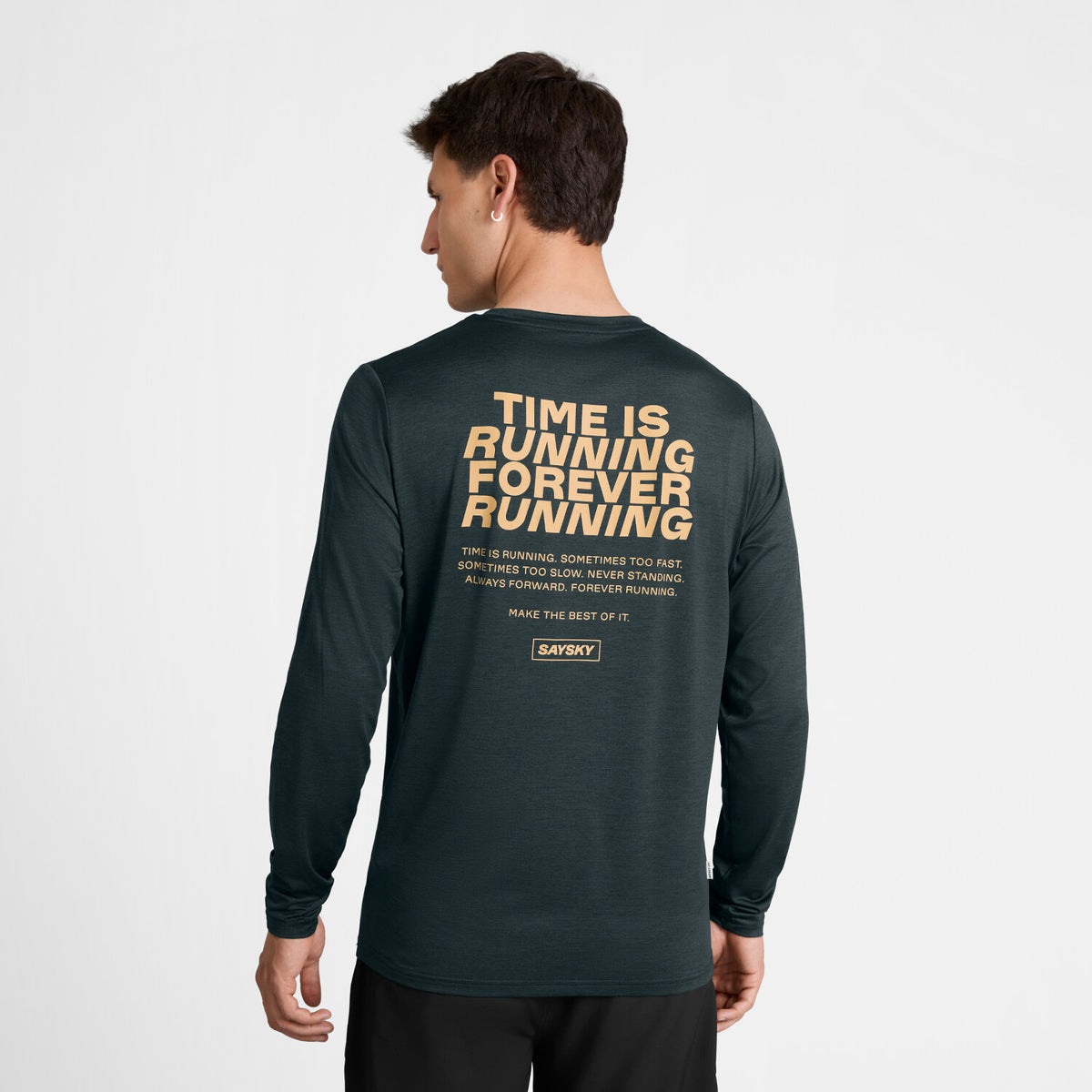 Saysky Statement Pace Long Sleeve Schwarz 9001 SM20012