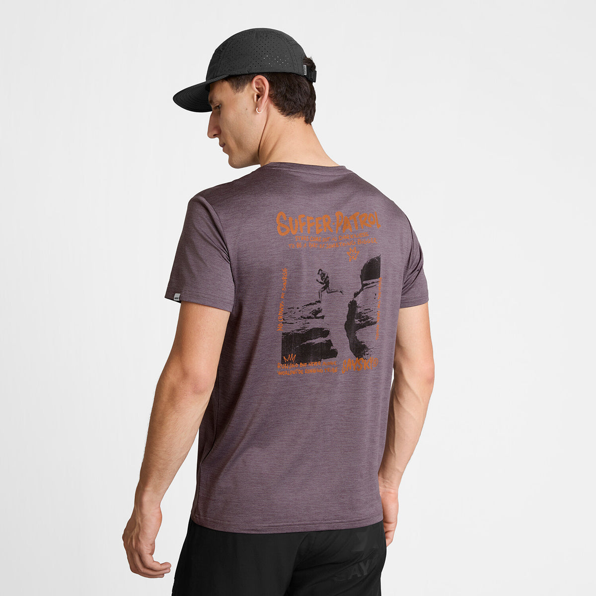 Saysky Statement Pace T-shirt Lila 7014 SM25038