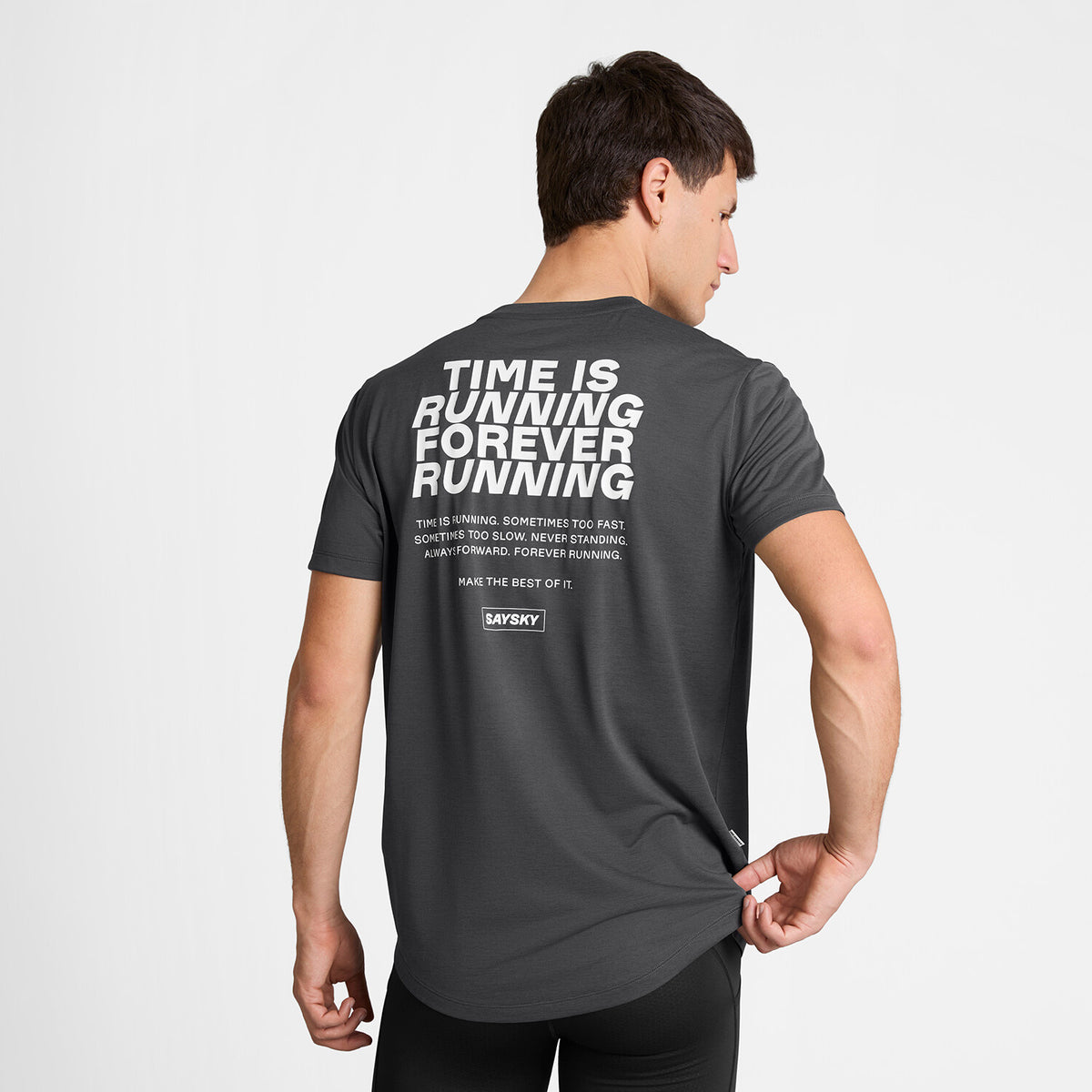 Saysky Statement Combat Pro T-Shirt Grau 6009 SM25039