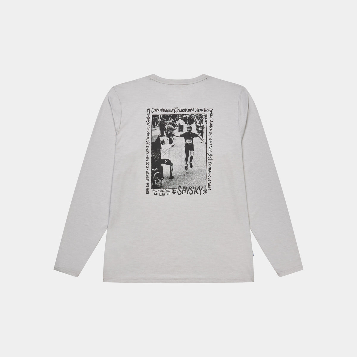 Saysky Statement Pace Long Sleeve Grau 6008 SM20012