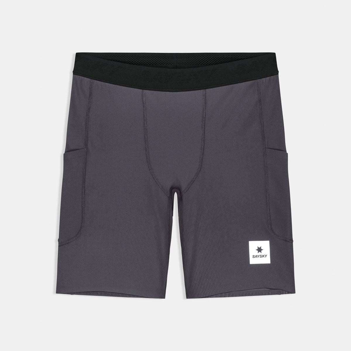 Saysky Combat+ Rib Short Tights 8'' Grau 611 SM55002