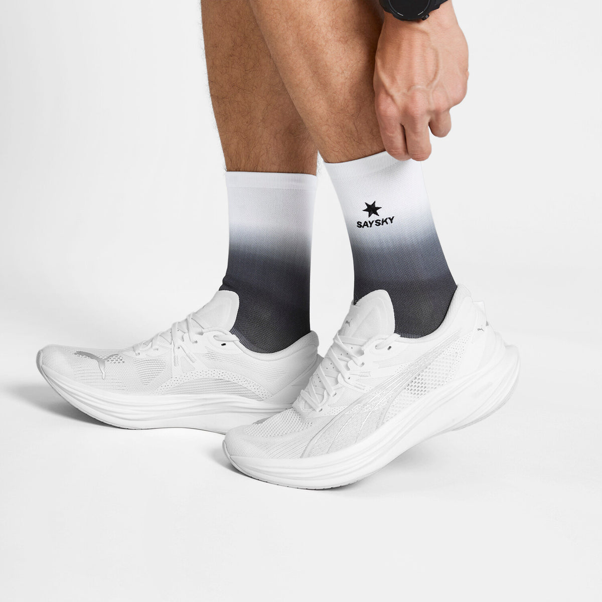 Saysky Combat High Socks Schwarz 901 SA80024