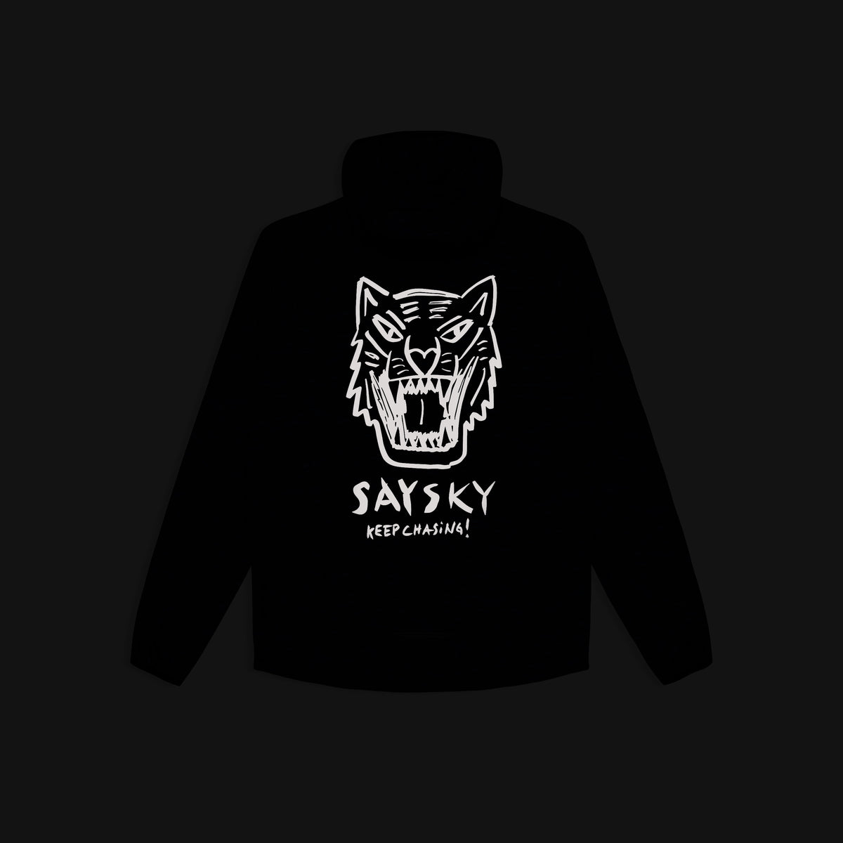 Saysky Tiger Pace Jacket Schwarz Camo 1080 SM10006
