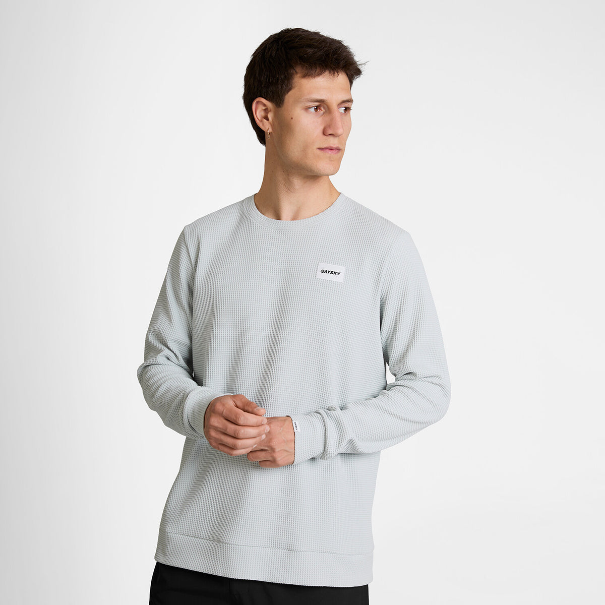 Saysky Motion Waffle Long Sleeve Grau 610 SM20002