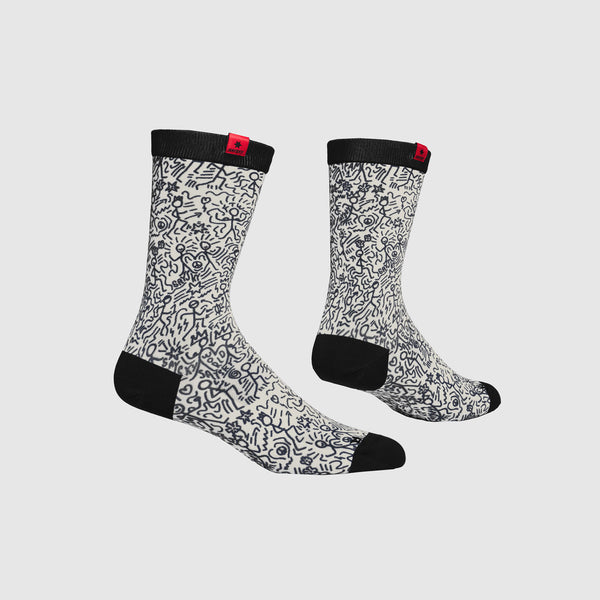 SAYSKY CC High Combat Socks SOCKEN 1015 - WHITE
