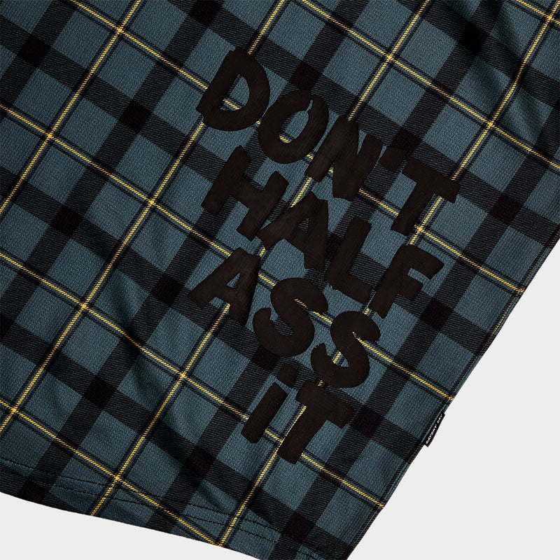 SAYSKY Checker Combat T-shirt T-SHIRTS 1008 - GREY