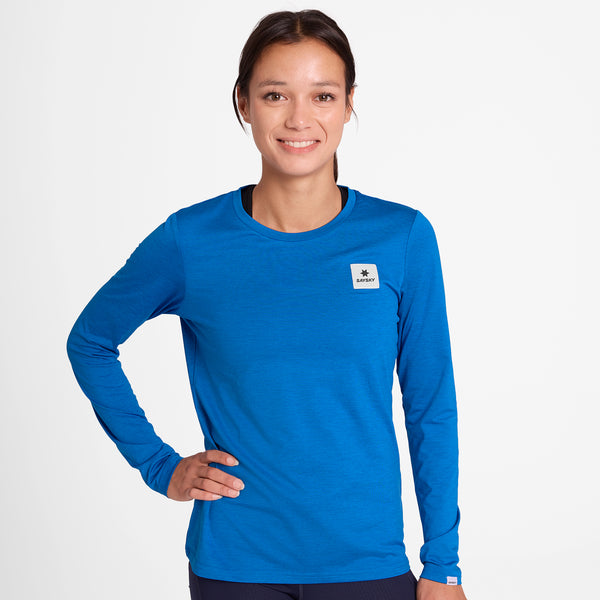 SAYSKY Clean Pace Longsleeve LONGSLEEVES 2014 - BLUE