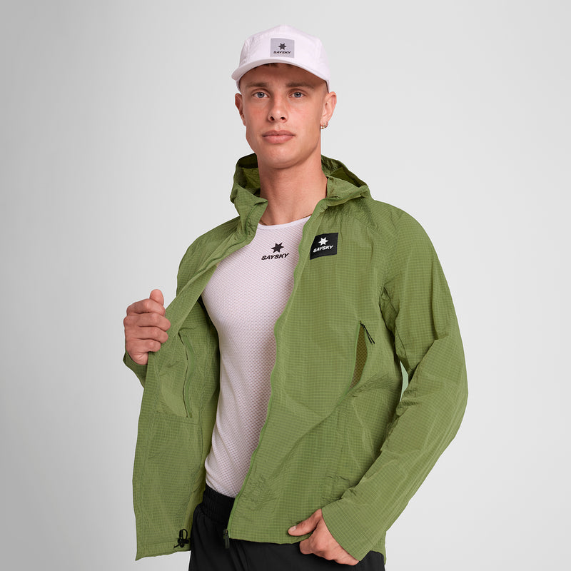 SAYSKY Clean Pace Shield Jacket JACKEN/WESTEN 313 - GREEN